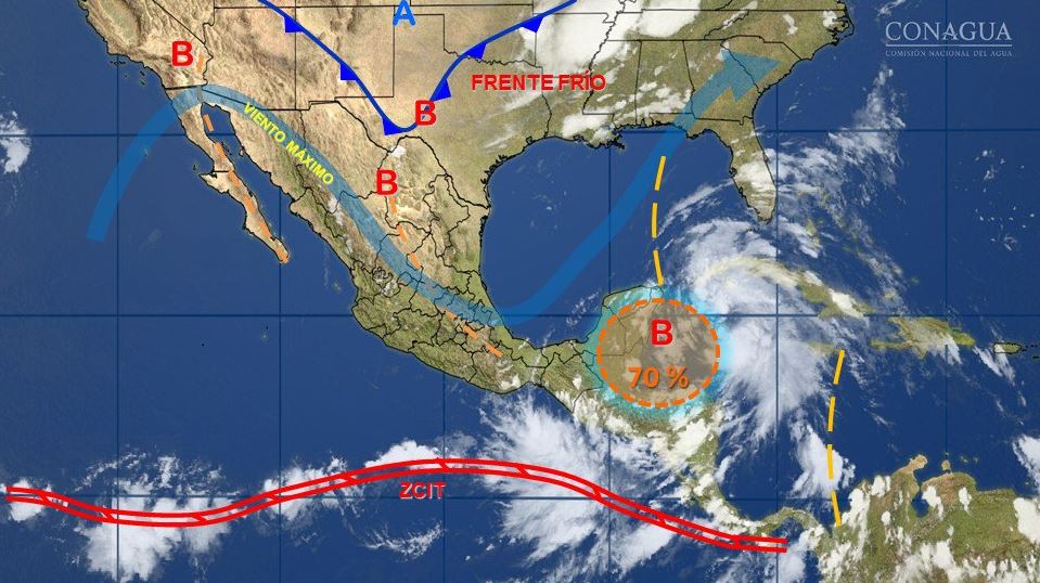 Tormenta tropical número 2 se forma lejos de costas de México