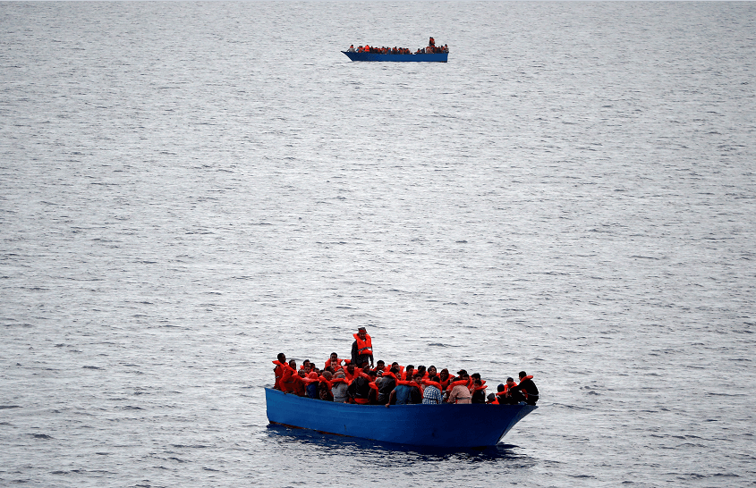 Miles de migrantes intentan diariamente llegar a las costas europeas