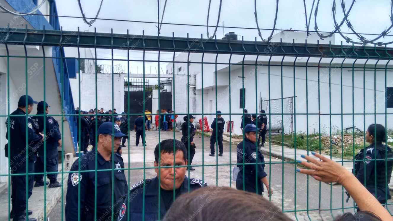 Motín en penal de Chetumal, Quintana Roo