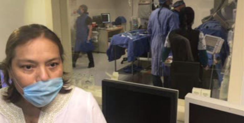 Mujer que recibió trasplante de corazón en el IMSS