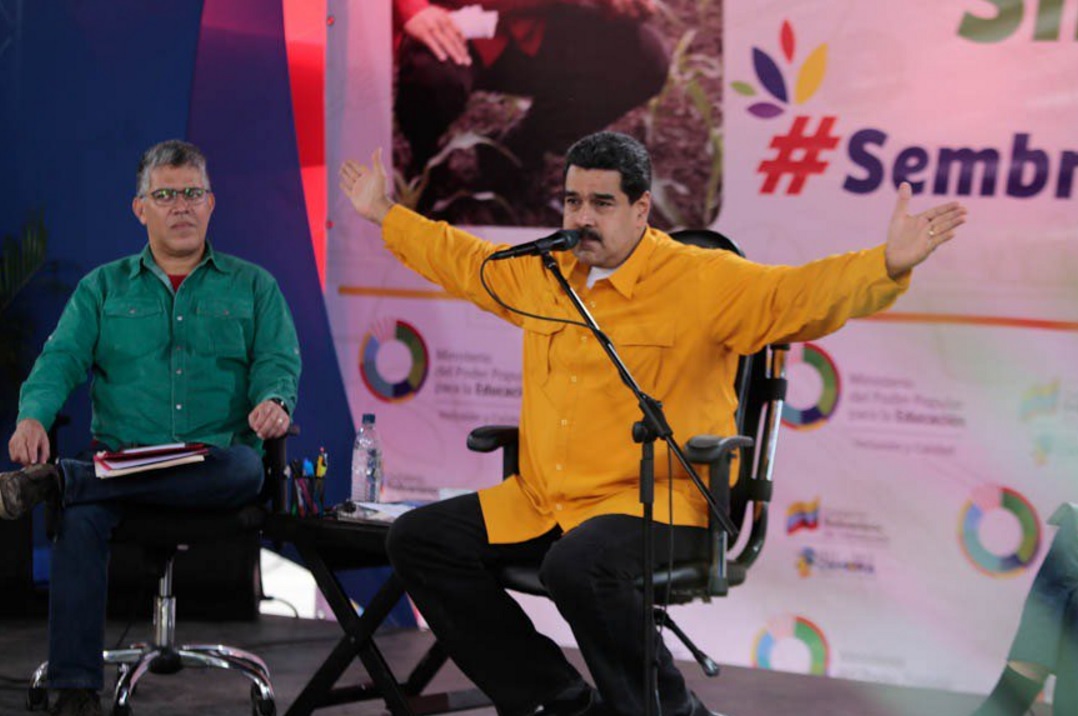 Maduro pide a Trump que "rectifique" la política hacia su país . (Twitter: @NicolasMaduro)