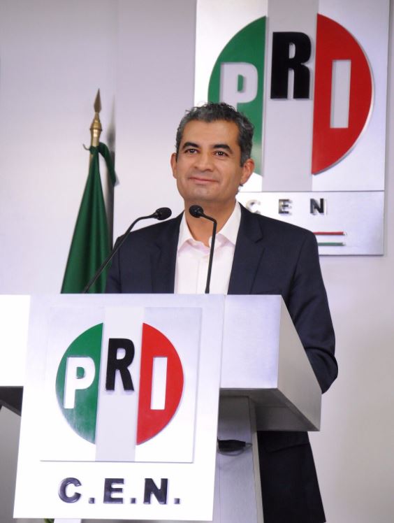 Enrique Ochoa Reza, presidente, PRI