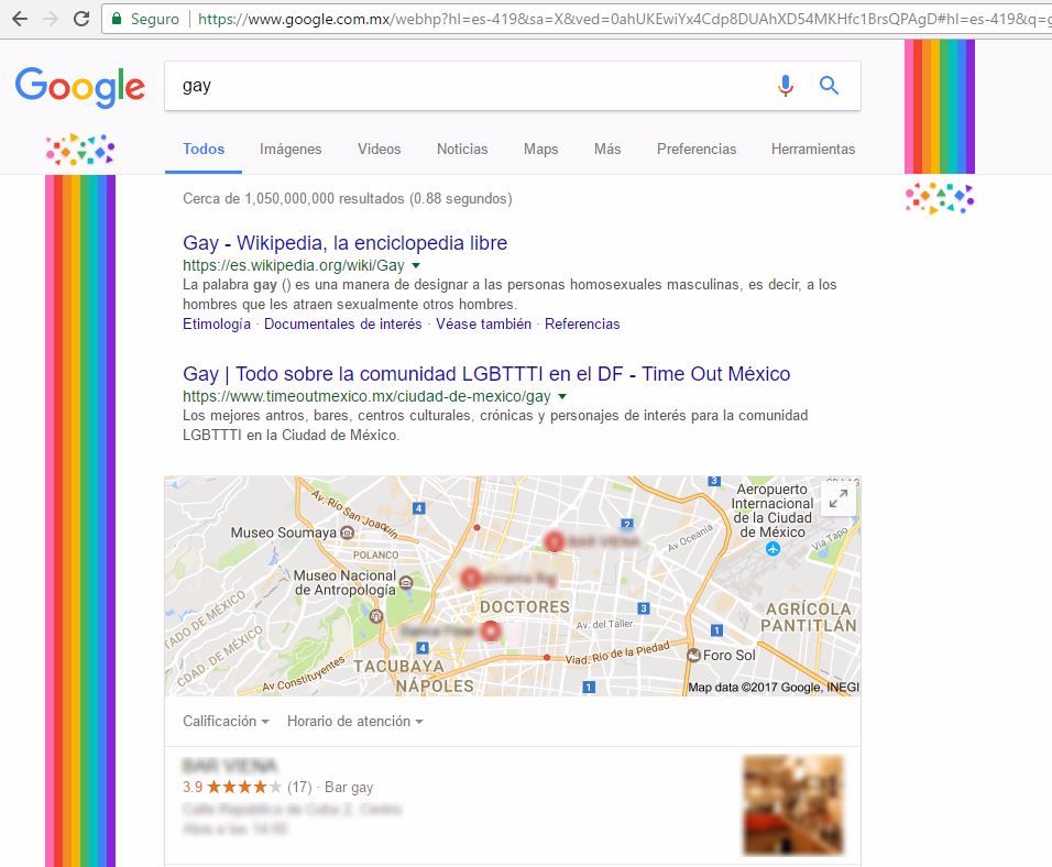 buscador, Google, colores, arcoíris