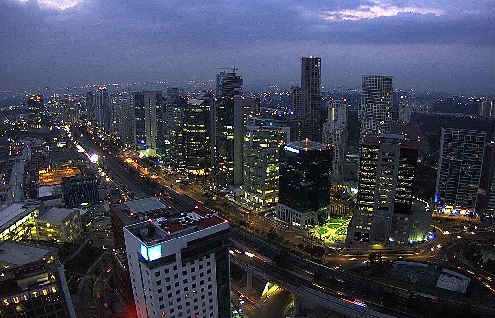 panoramica de la ciudad de mexico