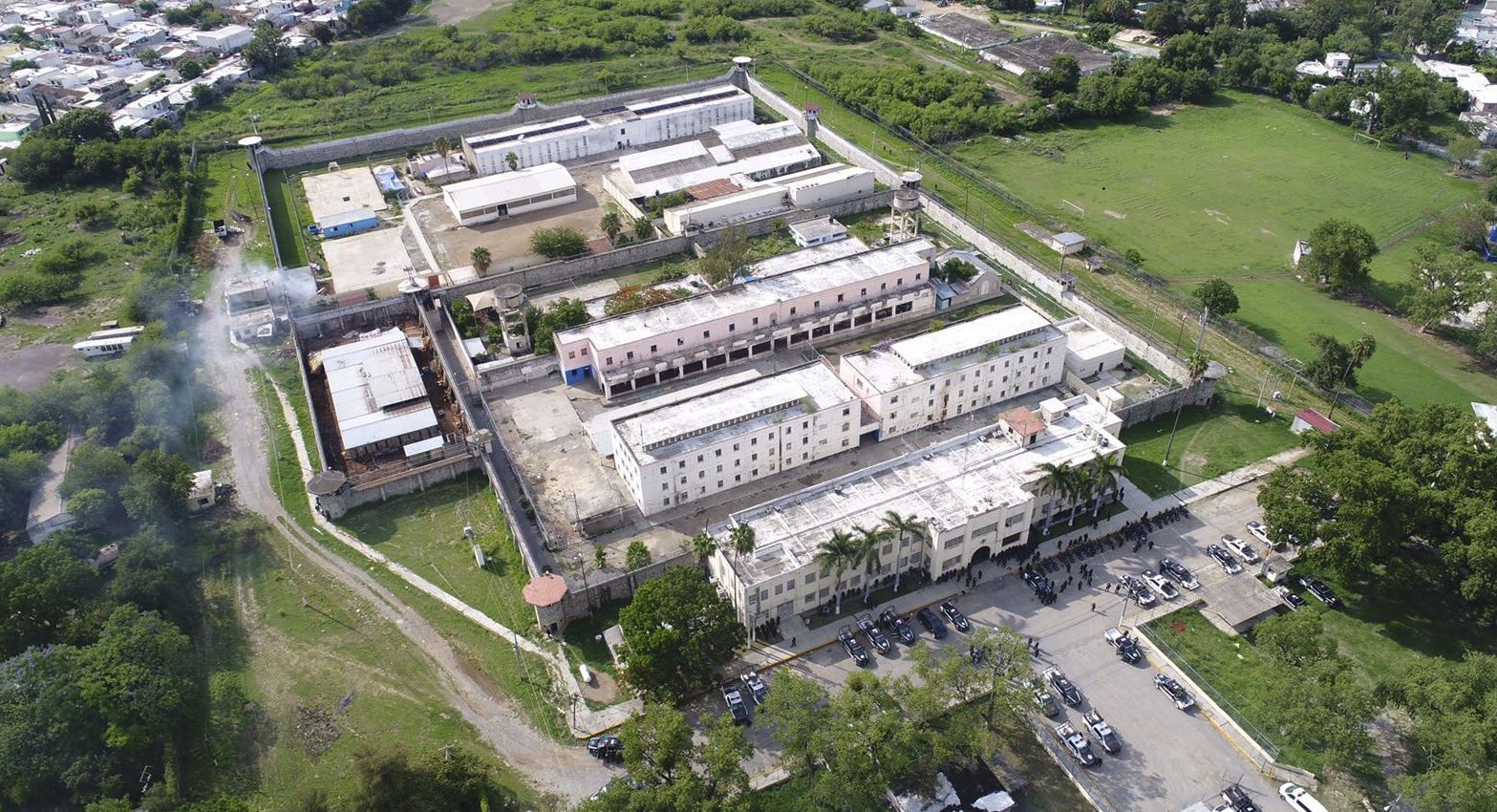 Aspectos de penal de Ciudad Victoria, Tamaulipas, cárcel de ciudad victoria