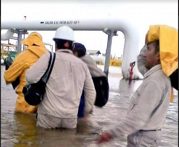 Inundación, refinería, Salina Cruz, Oaxaca, Calvin, Clima