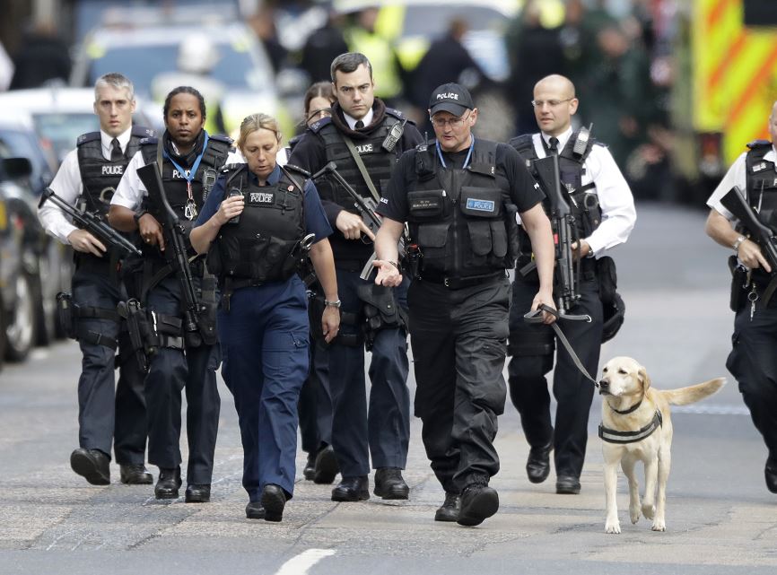 Policía británica, PARTIDO CONSERVADOR, THERESA MAY, ELECCIONES, REINO UNIDO , ATENTADO TERRORISTA