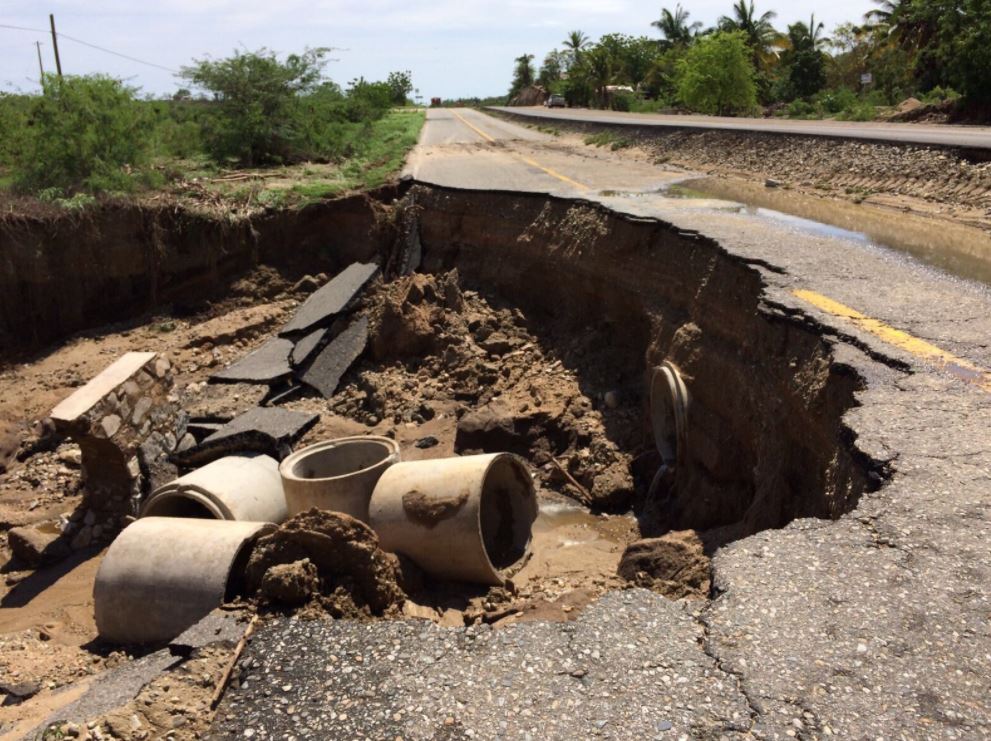 Desciende nivel de ríos tras paso de la tormenta tropical Beatriz en Oaxaca
