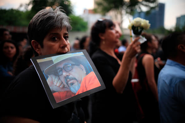 Javier Valdez, Periodista, Periodistas, Marcha por el asesinato de Javier Valdez, Ciudad de Mexico, Protestas