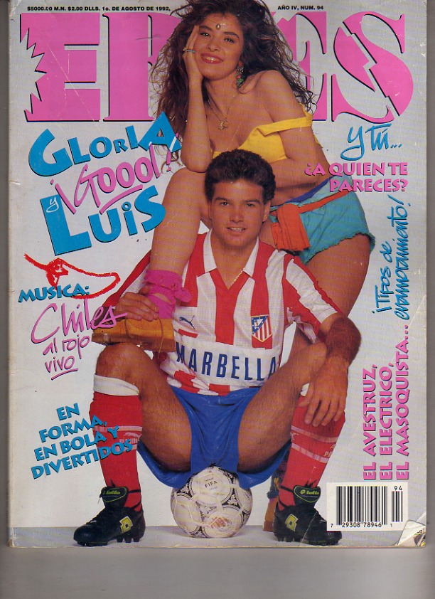 Revista Eres, Luis García, Gloria Trevi, portada, publicación