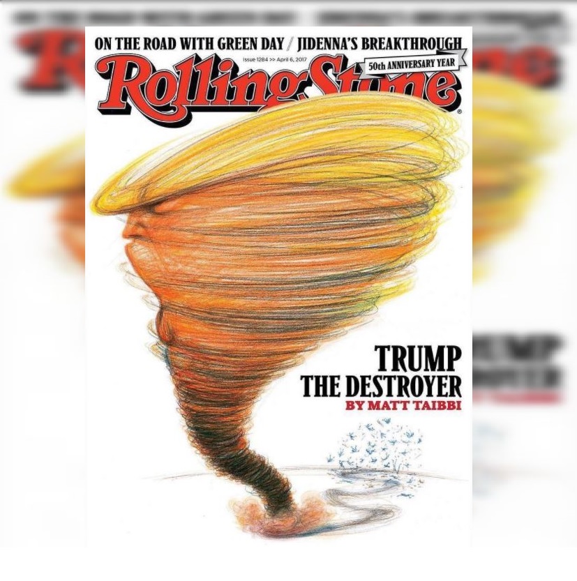 revista Rolling Stone, Estados Unidos, Donald Trump, acuerdo de parís