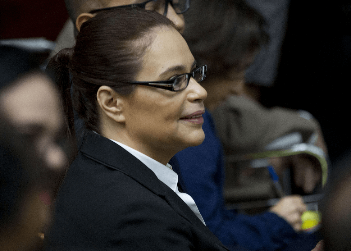 Roxana Baldetti, exvicepresidenta de Guatemala, acusada de nexos con Los Zetas
