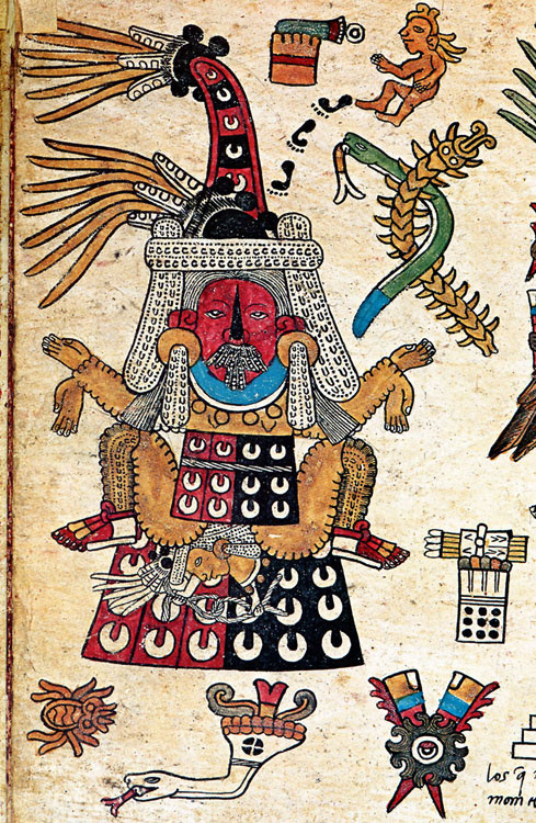 Tlazolteotl diosa azteca mexica del amor licencioso