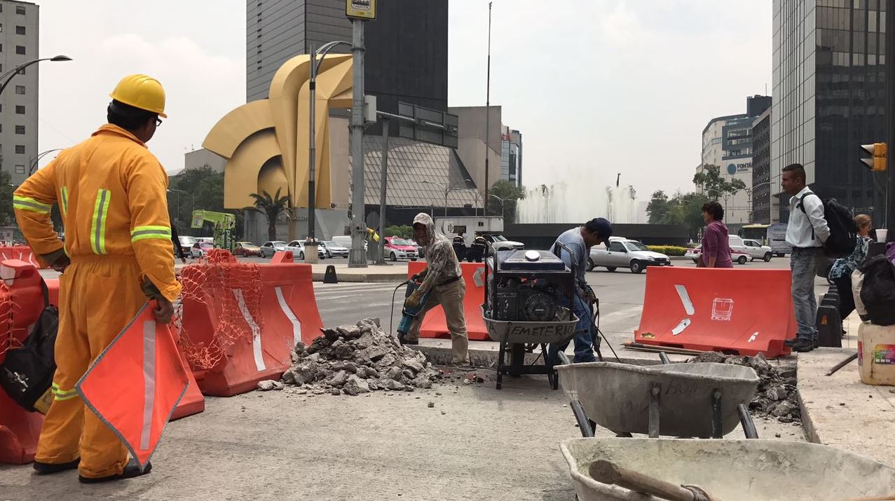 Secretaría de Obras, Ciudad de México, construcción, Línea 7, Metrobús
