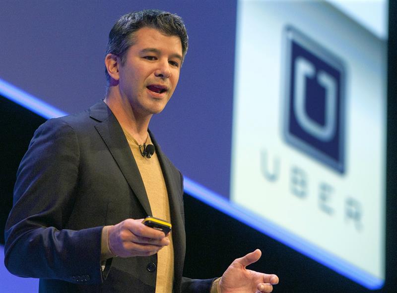 Travis Kalanick, Uber, CEO, cofundador, EU, inversionistas