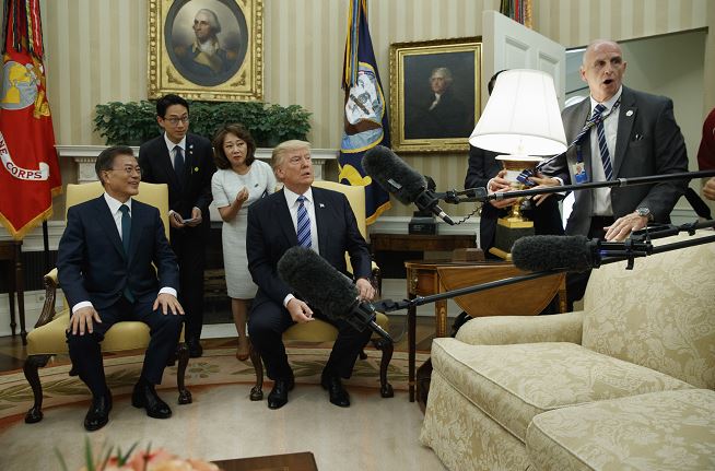 Presidente, Estados Unidos, Donald Trump, Corea del Sur, Moon Jae