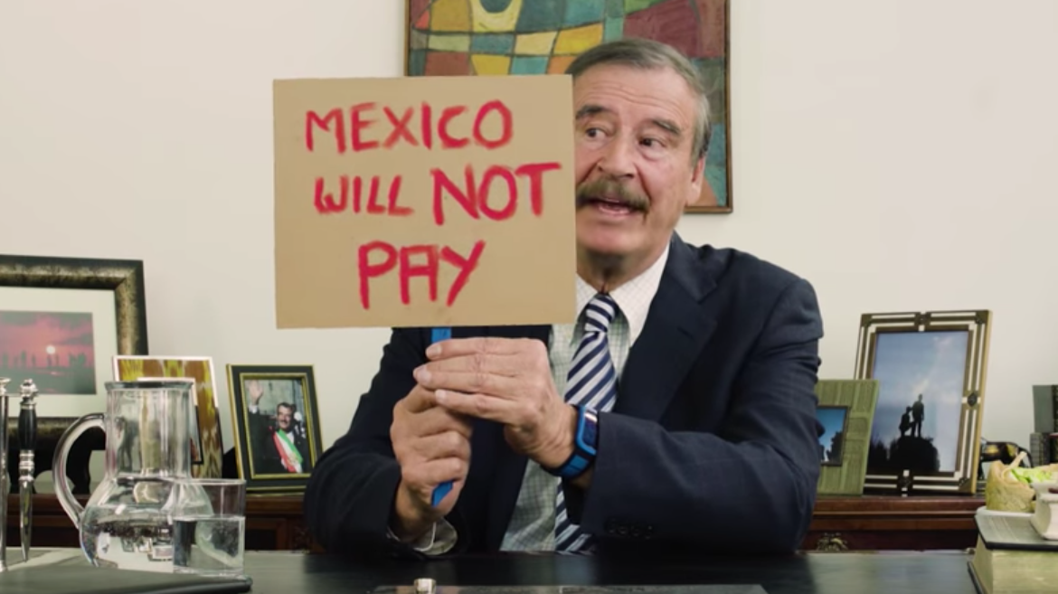 Vicente Fox, Donald Trump, muro fronterizo, Super Deluxe