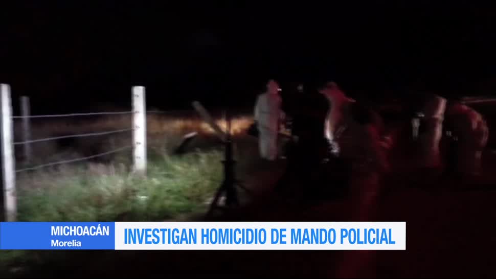 Investigan, homicidio, mando policial, Michoacán