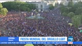 Realizan, marcha, orgullo gay, España, comunidad, LGBTIII