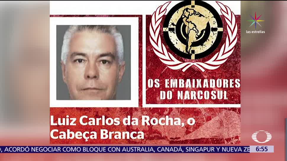 Detienen, Luiz Carlos Da Rocha, alias 'Cabeza Blanca', narcotraficante, Sudamérica