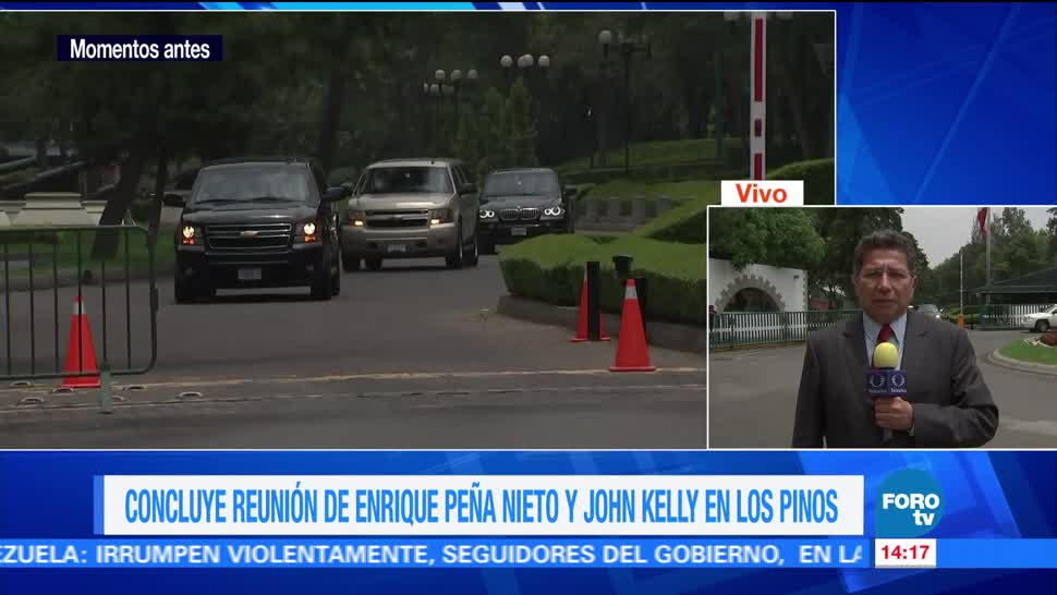 noticias, forotv, Concluye, reunión, EPN-Kelly, Los Pinos