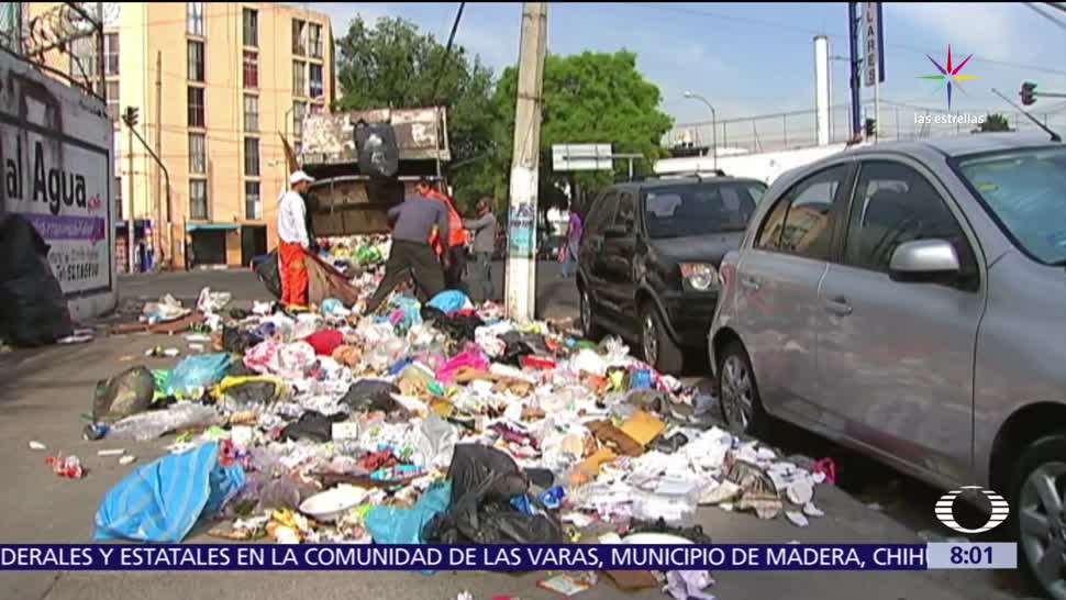 8 de julio, basura, Ciudad de México, separarse