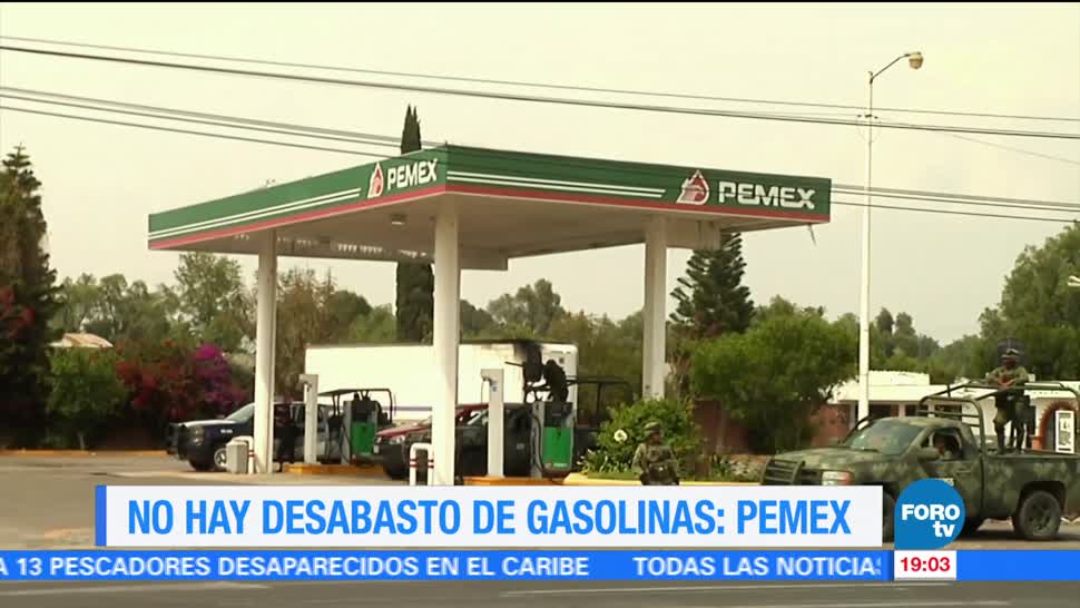 noticis, forotv, Pemex, No hay desabasto, gasolinas, Antonio González Anaya