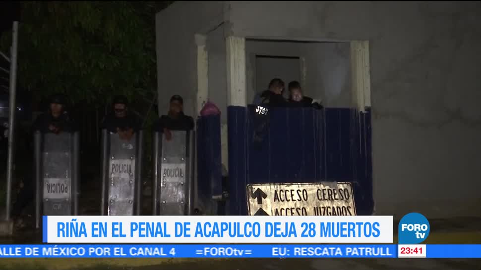 Continúan, pruebas, periciales, penal de Acapulco, enfrentamiento, Las Cruces