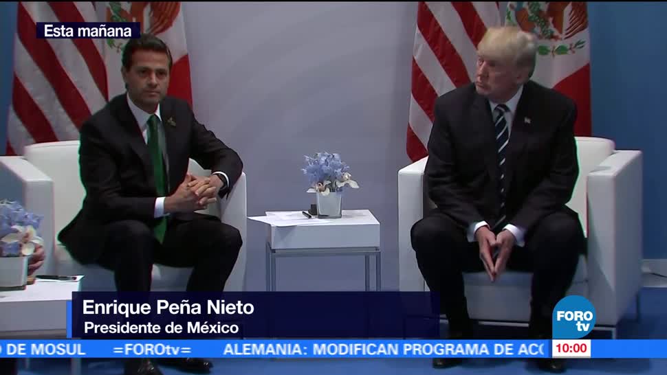 Concluye reunión, presidente Peña Nieto, Donald Trump