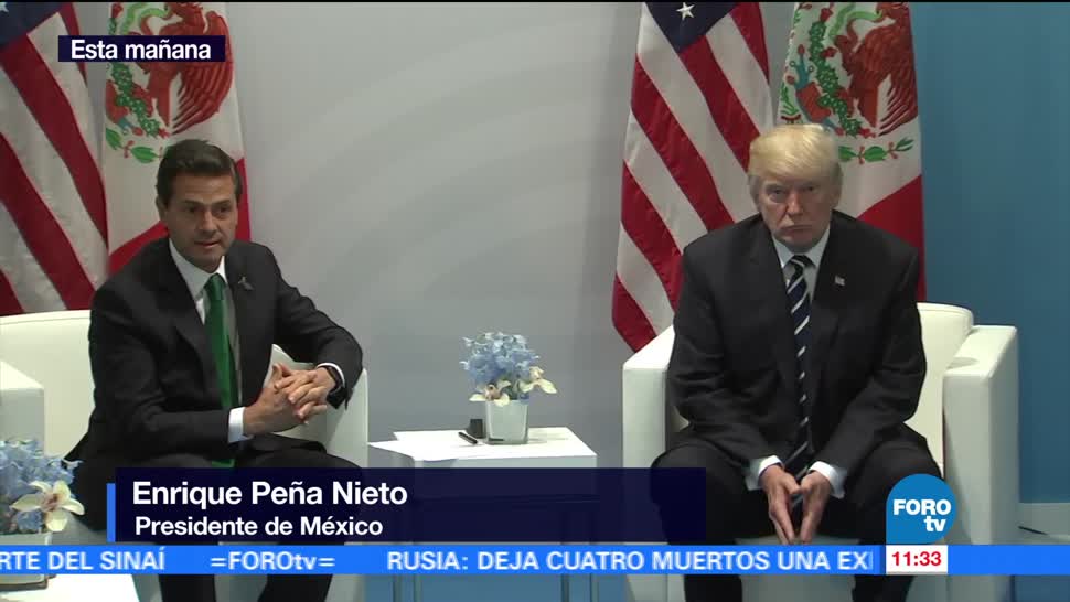 TLC, central del encuentro, Peña Nieto, Trump