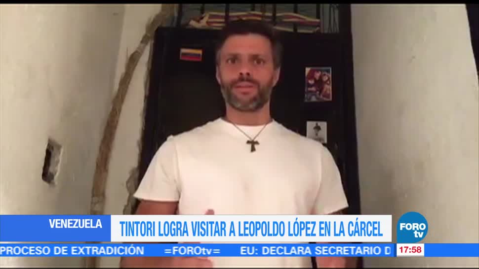 noticias, forotv, Lilian Tintori, reúne, Leopoldo López, cárcel de Ramo Verde