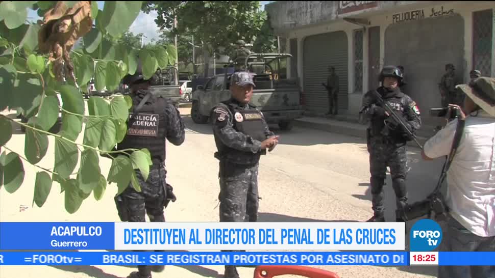 Destituyen, director, penal, Acapulco, Las Cruces, Guerrero