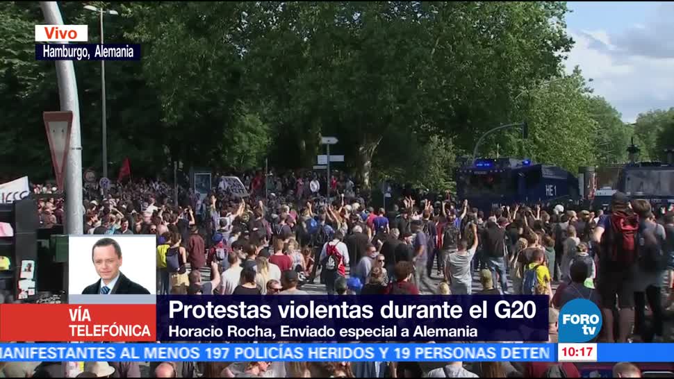 Violentas, protestas, empañan, cumbre G20