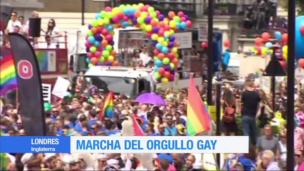 Realizan, marcha, orgullo gay, Londres, comunidad, lgbttti