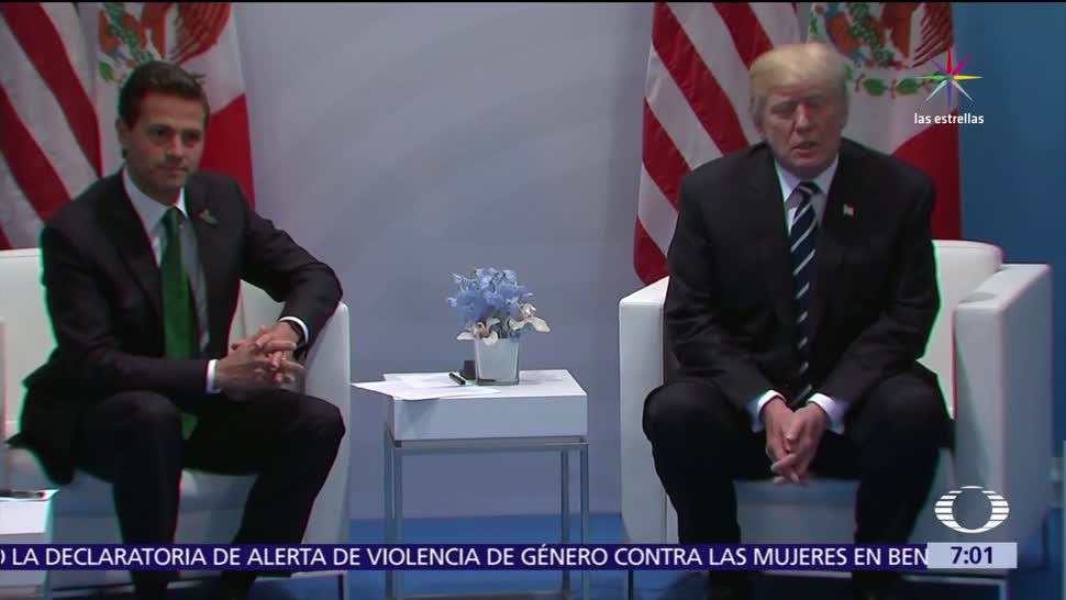 Enrique Peña Nieto, Donald Trump, cumbre del G20, Alemania