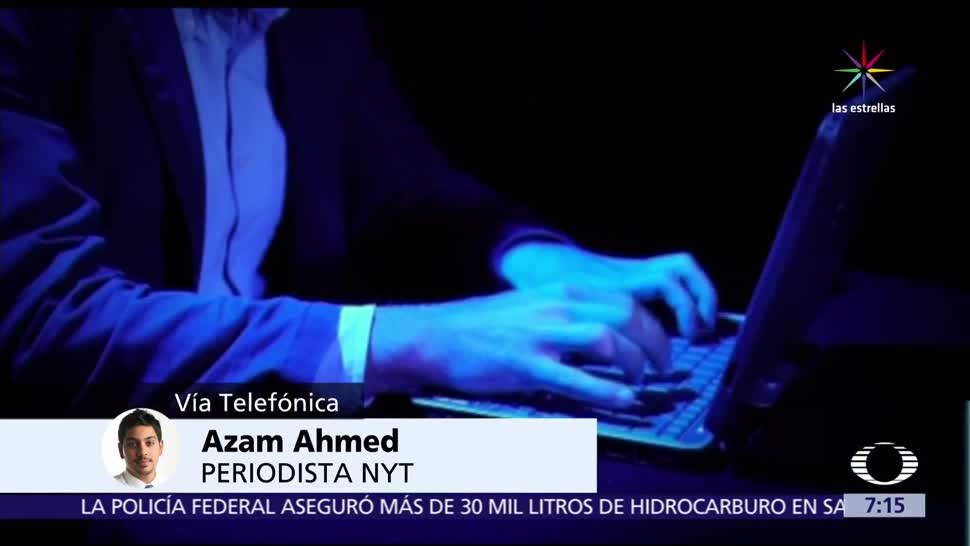 Azam Ahmed, periodista, New York Times, espionaje en México
