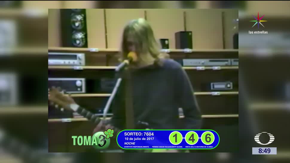 Difunden video inédito de Kurt Cobain, antes de Nirvana