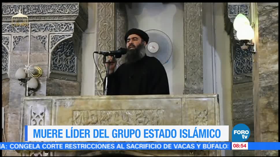 grupo Estado Islámico, muerte de su líder, Abu Bakr Al-Baghdadi, deceso