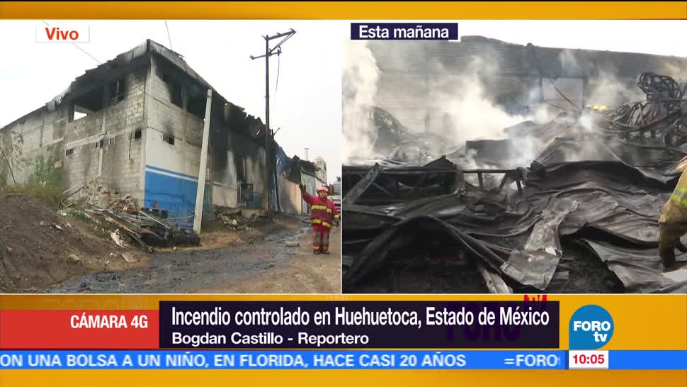 No hubo lesionados, incendio en fábrica, Huehuetoca, Estado de México, trabajadores