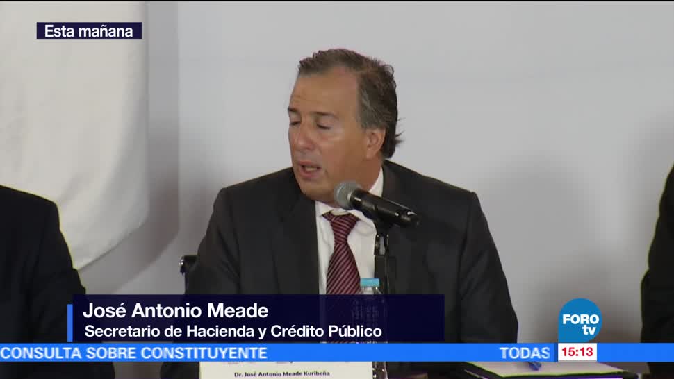 Aumento, salario mínimo, José Antonio Meade, secretario de Hacienda