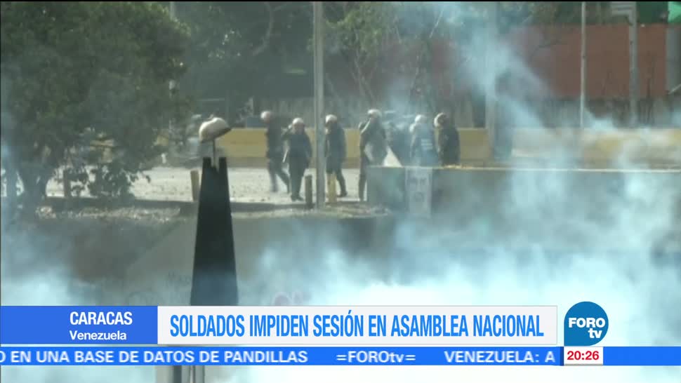 noticias, forotv, Soldados, impiden sesión, Asamblea Nacional, Venezuela