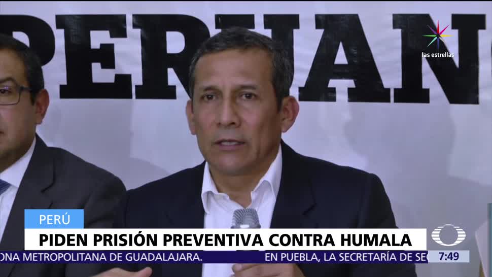 noticias, televisa, Fiscalía de Perú, prisión preventiva, Ollanta Humala, esposa