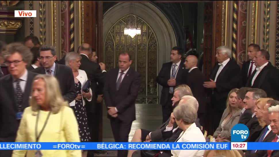 El rey de España, Felipe VI, pronuncia un discurso, Parlamento británico
