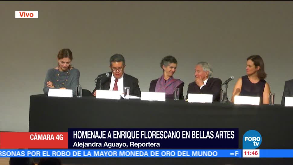 Homenaje, Enrique Florescano, Bellas Artes, Secretaría de Cultura