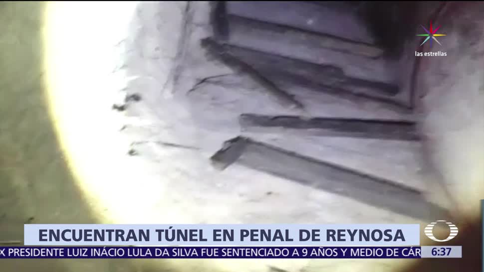 noticias, televisa, Encuentran, túnel, penal, Reynosa