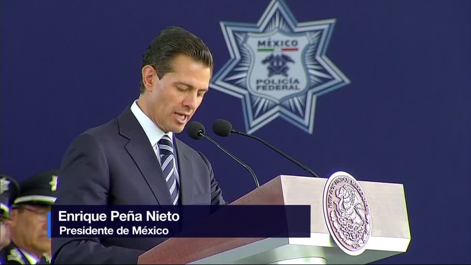 Enrique Peña Nieto EPN, conmemora, Día del Policía Federal