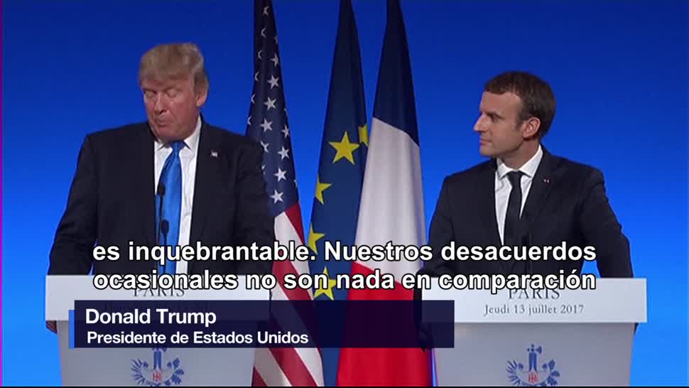 Estados Unidos, Donald Trump, Francia, Emmanuel Macron