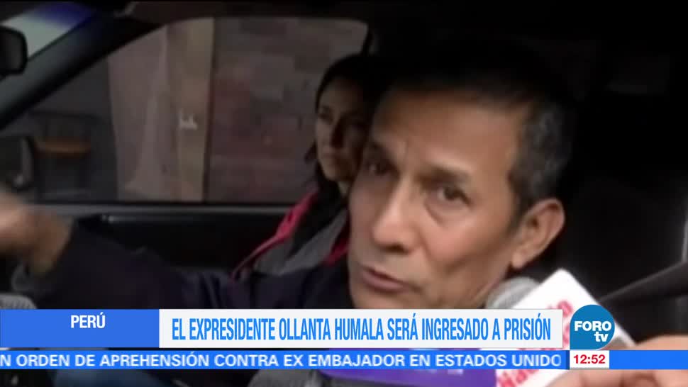 noticias, forotv, Expresidente, Ollanta Humala, esposa, ingresarán a prisión