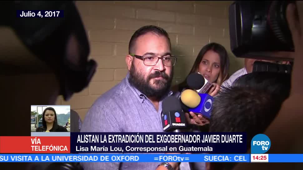 Alistan, extradición, exgobernador, Javier Duarte
