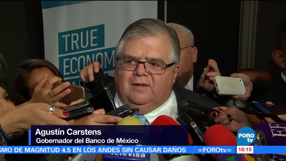 El gobernador del Banco de México, Agustín Carstens, inflación